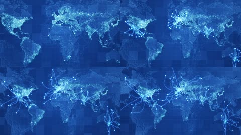 科技地图连线全球商业版图