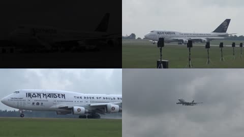 4K波音747航空展表演