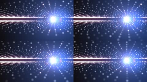 动感星空粒子光效背景