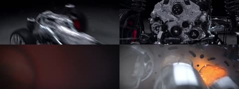 3D汽车发动机引擎特效动画