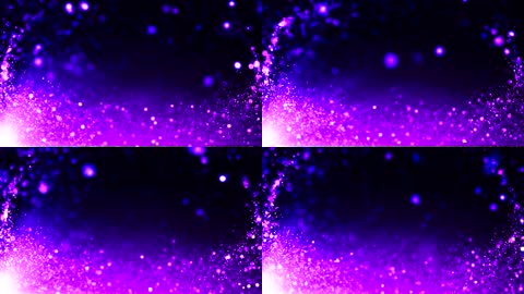 浪漫唯美紫色粒子（可合成叠加）