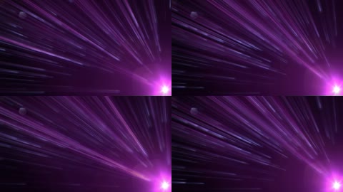 绚丽紫色光效圆点散发射线跳动变化