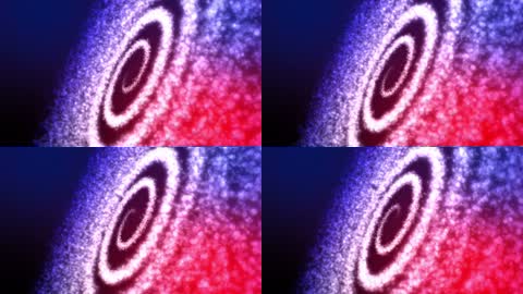 魔幻场景绚丽光效粒子旋涡旋转运动太空科幻视觉LED背景视频素材