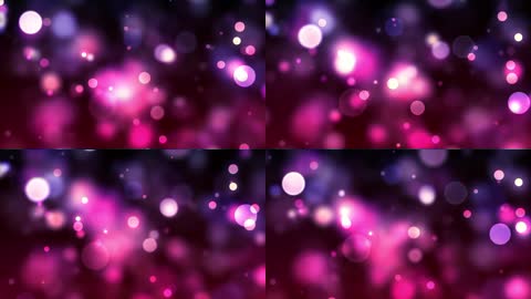 紫色色调粒子斑点闪烁led