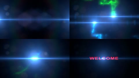 炫酷光束运动粒子效果视觉汇聚渲染欢迎开场LED背景视频素材