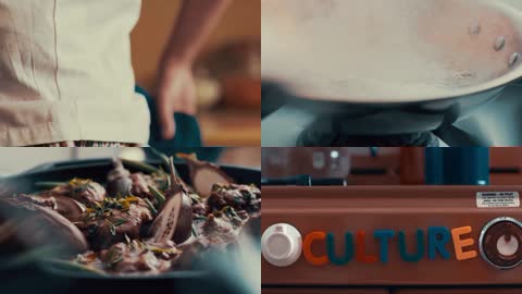 烹饪美食宣传视频