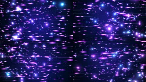 紫色粒子流星效果背景