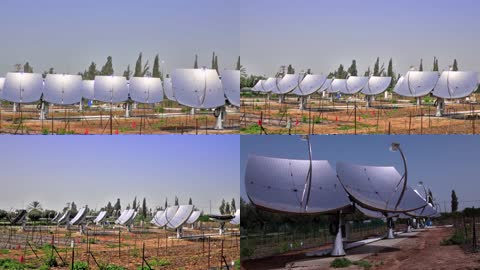 新能源太阳能接受雷达