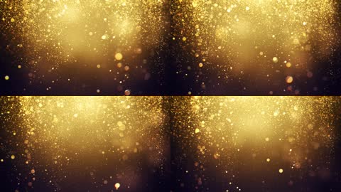 4K金色粒子颁奖晚会LED视频循环