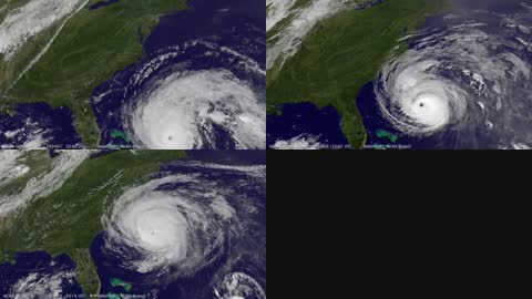 天文研究天气预报台风气象图风向移动预测展示动态