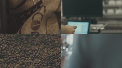 咖啡咖啡豆生产企业包装