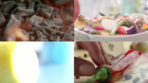 美食中国美味可口菜品实拍视频素材