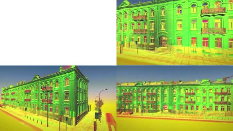 激光技术扫描房屋建筑