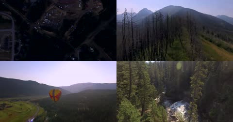 蒙大拿州美丽风景视频素材