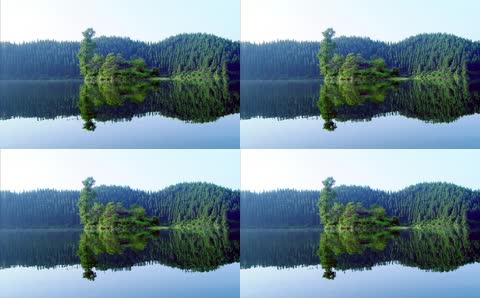 平静的湖水超高清分辨率