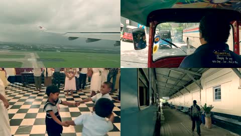 斯里兰卡国家航拍视频