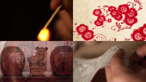 民俗纯铜文化中国剪纸文化