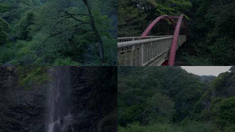 日本大阪明治之森萁国定公园风光