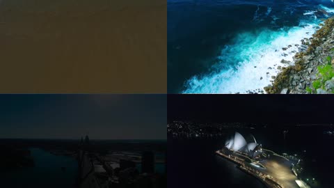 4K航拍悉尼旅游风光宣传片