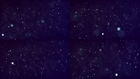 4K蓝色闪闪发光的恒星粒子背景视频