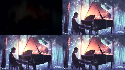 唯美梦幻情歌钢琴曲视频