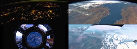 4K国际空间站拍摄地球
