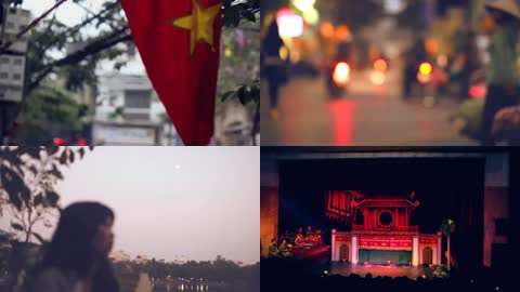 越南城市人文风光