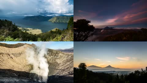 印度尼西亚自然风景实拍
