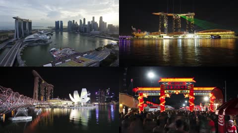 新加坡人文风景宣传记录片4K