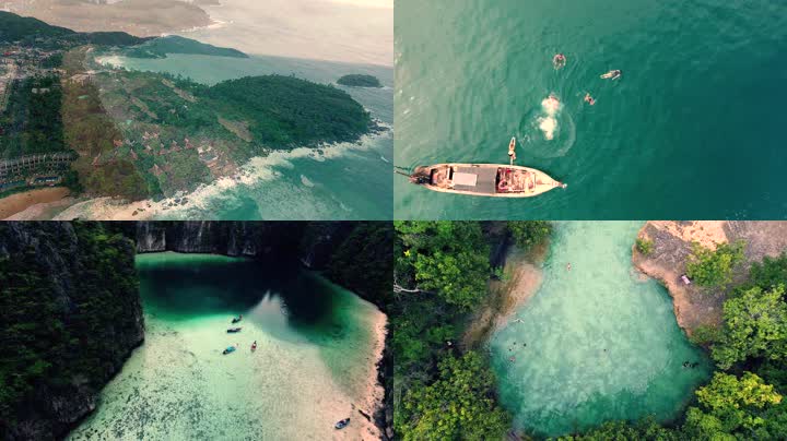 航拍泰国普吉岛旅游风光宣传片