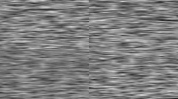 黑白抽象水面噪波波浪特效动画（循环通道）
