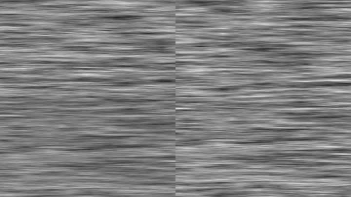黑白抽象水面噪波波浪特效动画（循环通道）