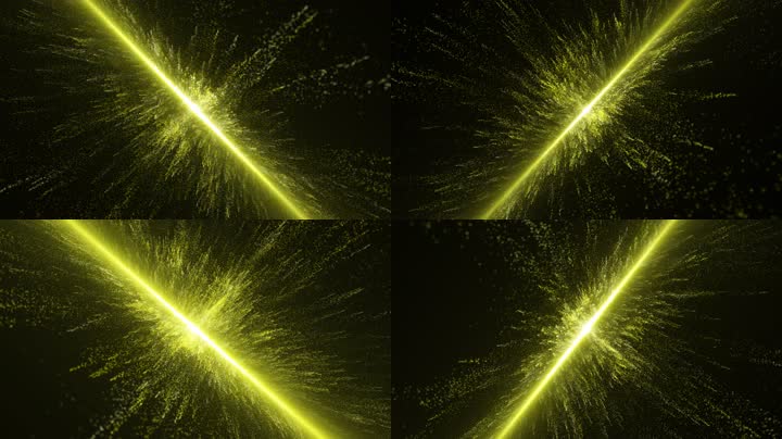 金色粒子深渊放射（循环）