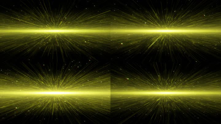 金色粒子星空led视频（循环）