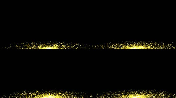 金色粒子led视频（循环）