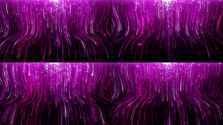 紫色粒子艺术线条流动背景