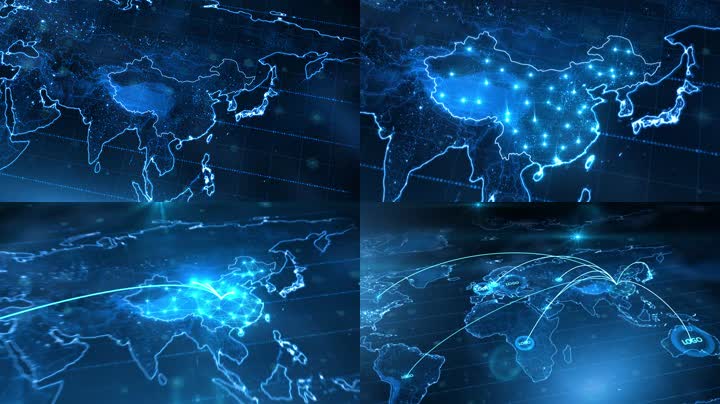 科技光线地图企业销售遍布全球 