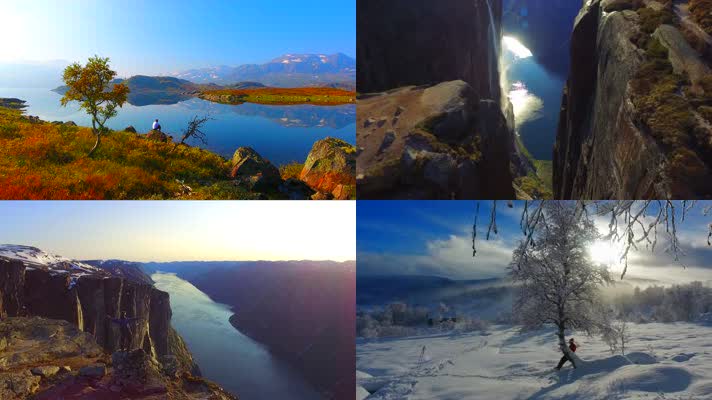 4K壮观挪威自然探索旅游风光宣传片