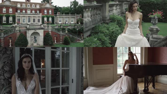 爱情城堡高级婚纱新娘宣传片