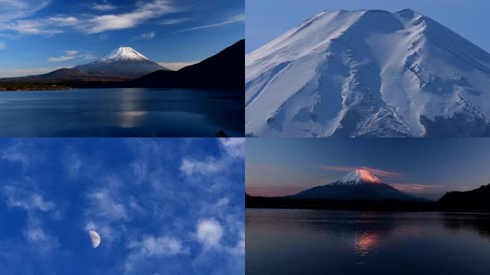 4K超美日本富士山