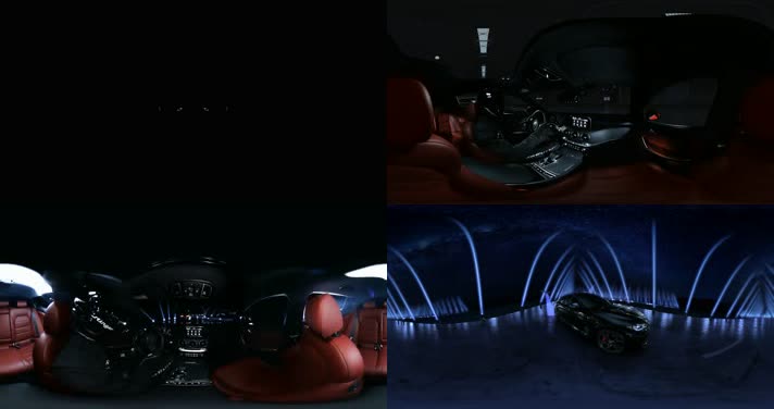 4K震撼大气黑科技赛车VR360全景视频