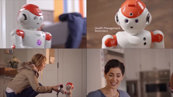 未来科技智能家庭机器人