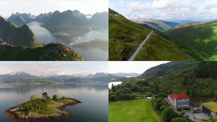 4K挪威美景航拍