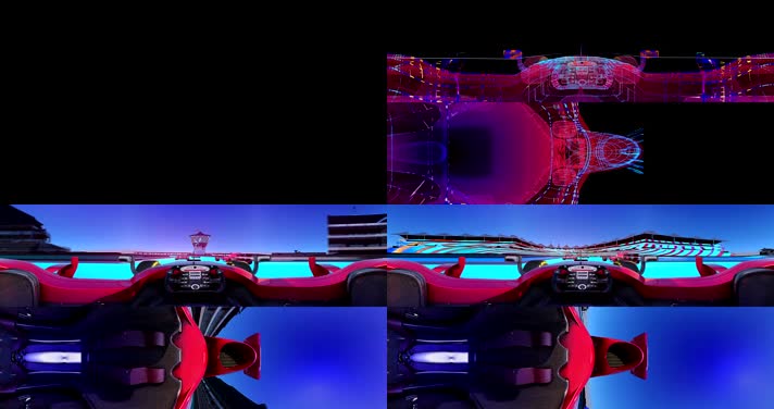 VR科技虚拟现实F1赛车超爽体验