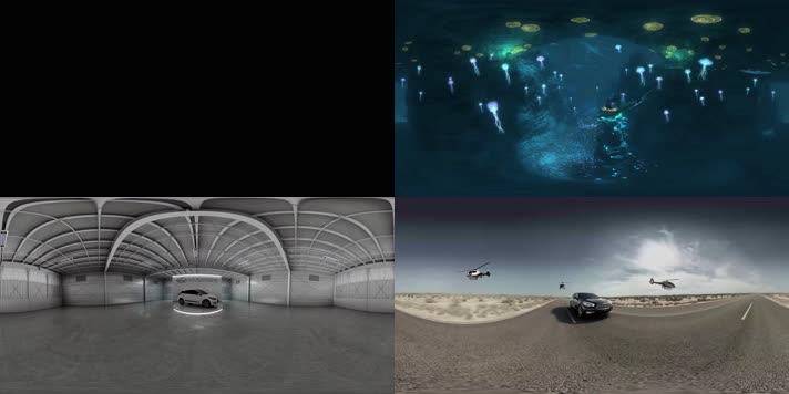 VR360汽车穿梭虚拟现实全景视频