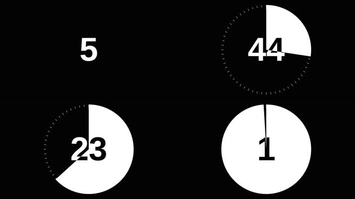 60秒倒計時背景視頻舞臺背景