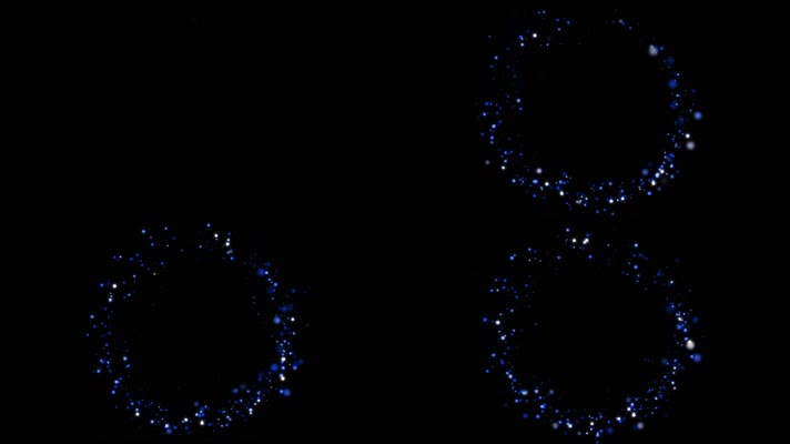 星光粒子闪烁视频素材粒子萤火虫 