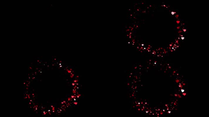 星光粒子闪烁视频素材粒子萤火虫