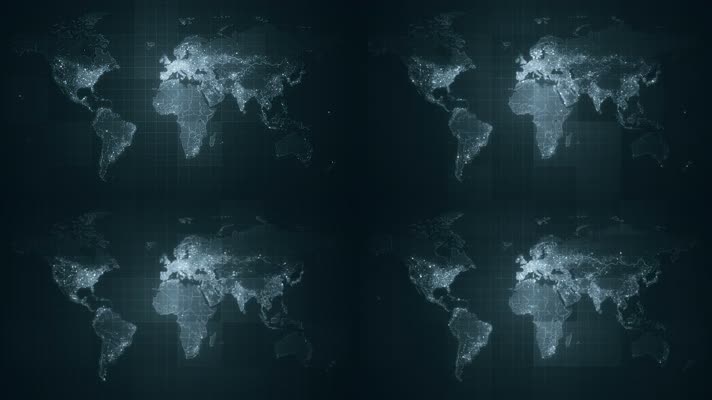 全息科技世界地图