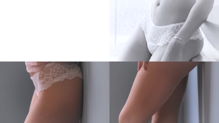  梦幻性感美女模特蕾丝内衣广告宣传片